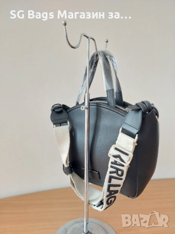 Karl lagerfeld дамска чанта лукс чанта код 231, снимка 6 - Чанти - 40692798