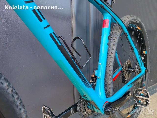 29", CUBE, карбонов, XL, Rockshox, Deore XT, планински велосипед, снимка 8 - Велосипеди - 55253763