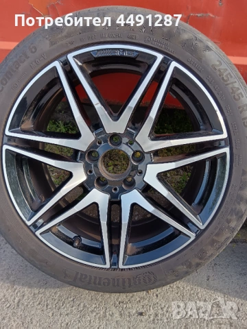 19 AMG с летни гуми 245/45, снимка 7 - Гуми и джанти - 54424569