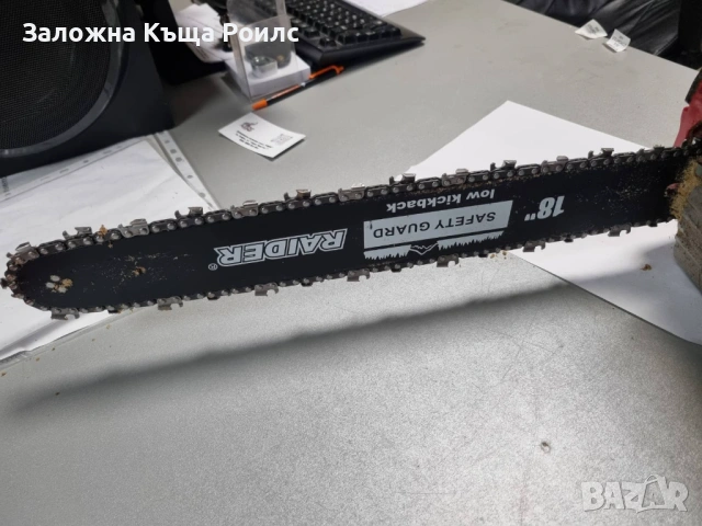 Бензинова резачка за дърва Raider RD-GCS33, 3.2 к.с., 45 см, снимка 4 - Други инструменти - 54559576