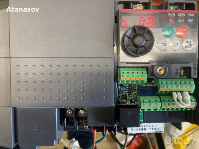 Честотен регулатор(инвертор) Mitsubishi 3,7кw/220V, снимка 5 - Други машини и части - 54471464