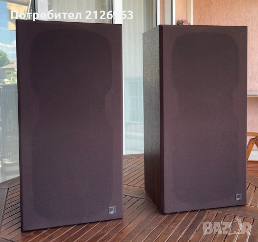 Продава чифт английски HiFi тонколони KEF CARRINA II, снимка 2 - Тонколони - 54739705