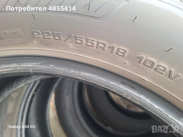4бр 225/55/18 Good Year всесезонни, снимка 5 - Гуми и джанти - 54892111