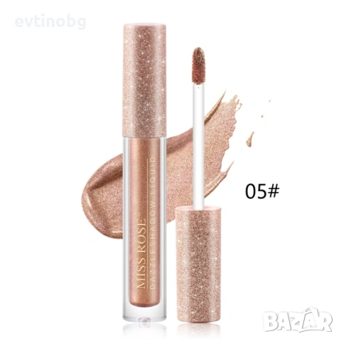 Блестящи течни сенки за очи MISS ROSE, снимка 8 - Други - 54100247