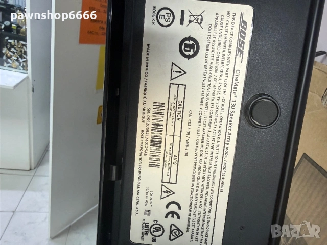 Премиум система за домашно кино Bose CineMate 130 , снимка 3 - Аудиосистеми - 54639612