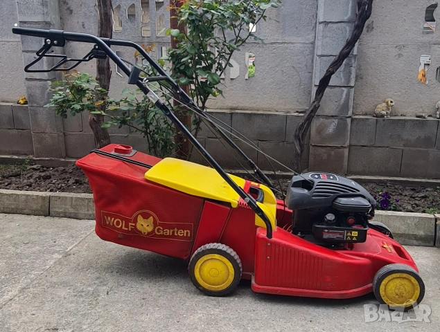 Бензинова самоходна косачка WOLF-Garten с мотор Briggs & Stratton 158cc 500 Series, снимка 3 - Градинска техника - 54556435