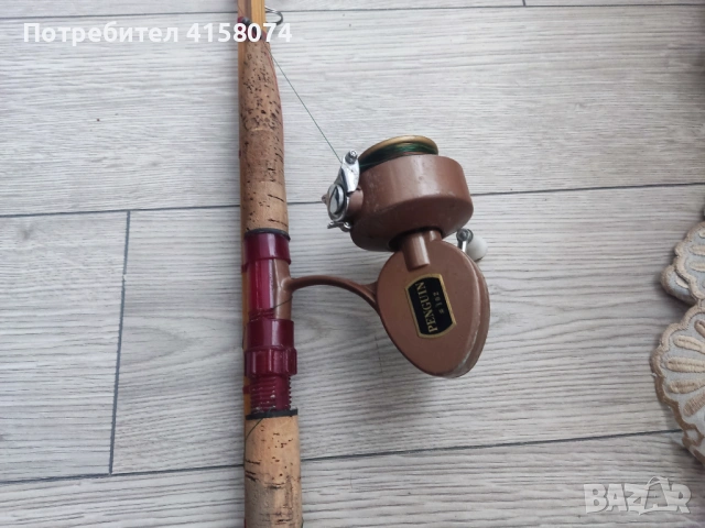 Ретро въдица шест пластове бамбук, снимка 3 - Въдици - 54631338