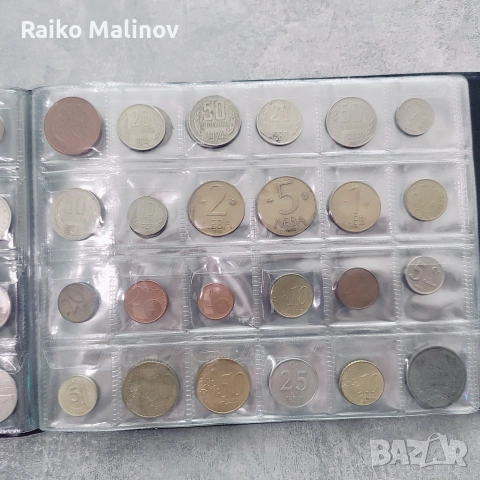 Колекция чужди и български монети, различни години и номинати, снимка 3 - Нумизматика и бонистика - 55012249
