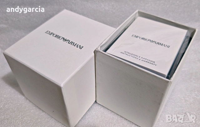 Emporio Armani Mario AR11306 мъжки часовник с хронограф дата, кварц чисто нов в кутия, снимка 7 - Мъжки - 54997781