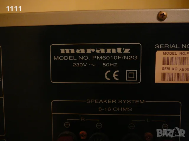 MARANTZ PM 6010, снимка 7 - Ресийвъри, усилватели, смесителни пултове - 55449171