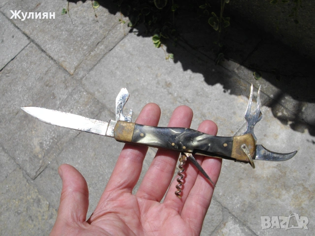КОЛЕКЦИОНЕРСКО СТАРО ДЖОБНО НОЖЧЕ , снимка 8 - Антикварни и старинни предмети - 55187383