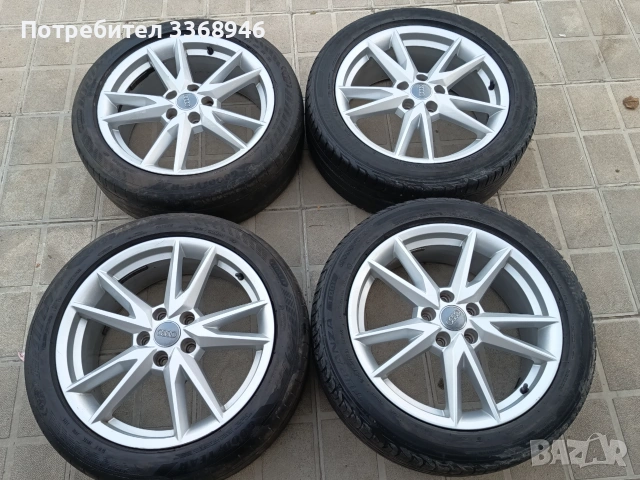 Оригинални джанти Ауди 18 Audi 5x112 Q2 SQ2 Q3 Q5 A1 A3 A4, снимка 3 - Гуми и джанти - 55016280