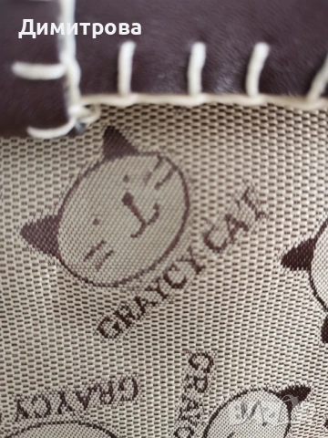 Уникална чанта Gracy cat, снимка 3 - Чанти - 54429216