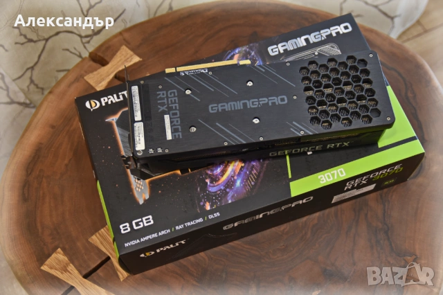 Продавам видео карта RTX 3070 , снимка 4 - Видеокарти - 54764080