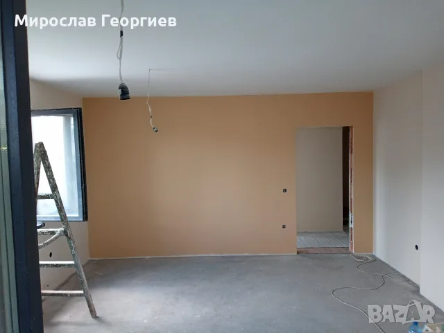 Боядисване шпакловка латекс и грунд!, снимка 12 - Ремонти на апартаменти - 55466606