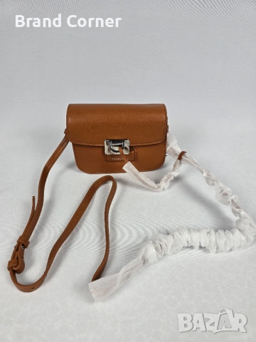Нова дамска чанта Trussardi - кафява, снимка 6 - Чанти - 54410725