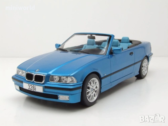 BMW 328i Cabrio E36 1996 - мащаб 1:18 на MCG моделът е нов в кутия