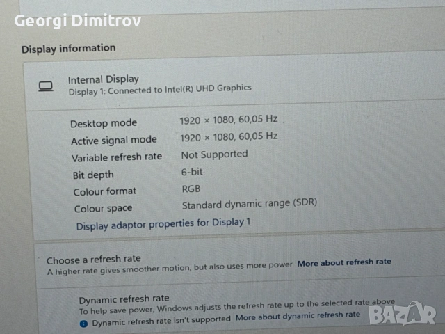 Dell Latitude 5410 i5-10310U/8GB RAM/256GB SSD/Intel UHD/отличен, снимка 6 - Лаптопи за работа - 54686668