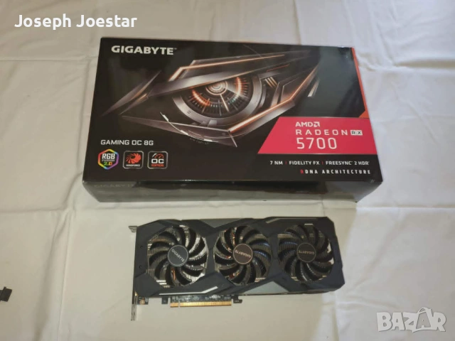 Видео карта AMD Radeon RX 5700, снимка 3 - Видеокарти - 54693170