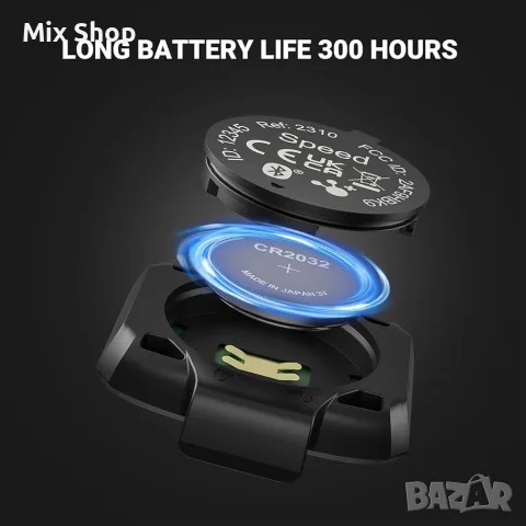 Нов COOSPO BK9S Bluetooth 5.0 ANT+ сензор за скорост/каданс, снимка 5 - Друга електроника - 55502968