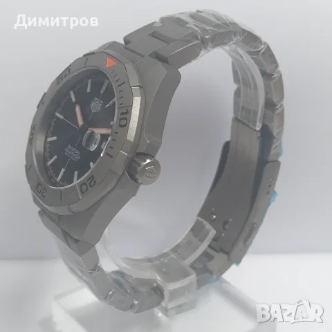 НОВ Tag Hauer Aquaracer Date Bamford, Automatic, Titanium, лимитиран, снимка 4 - Мъжки - 55681522