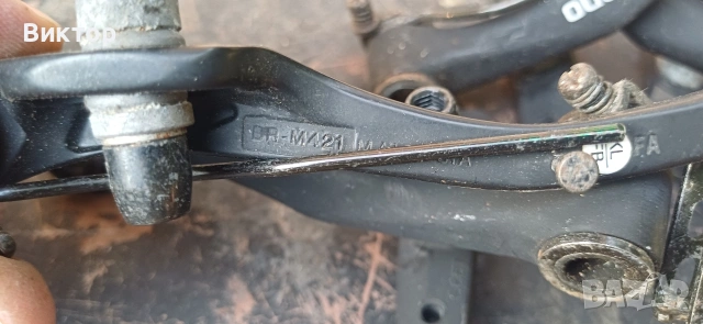 shimano v-brake br-m421, снимка 2 - Части за велосипеди - 55148564