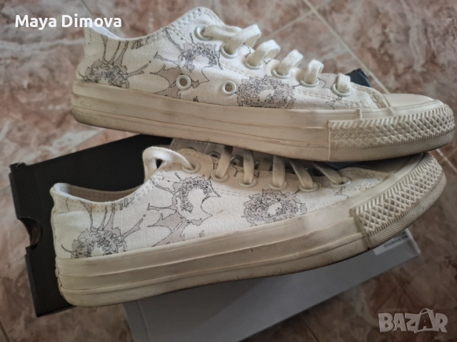 Converse Кецове Chuck Taylor All Star с флорална щампа, снимка 2 - Кецове - 54720837