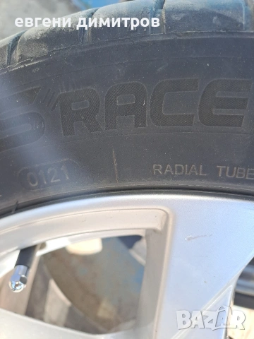 продавам 4бр летни гуми със алуминиеви джанти 17ц, бартер за 16ки, снимка 5 - Гуми и джанти - 54242576