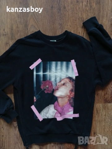 Kenzo Paris & Antonio Lopez - дамска блуза р-р S, снимка 3 - Блузи с дълъг ръкав и пуловери - 54368053