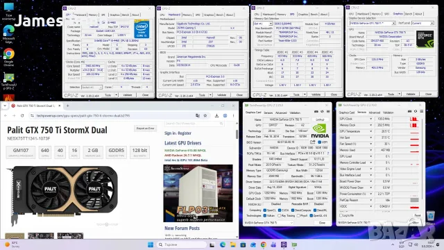 Настолен компютър Intel i5 / GTX 750 Ti / SSD + 1TB HDD / Windows 11 Pro, снимка 10 - За дома - 55598309