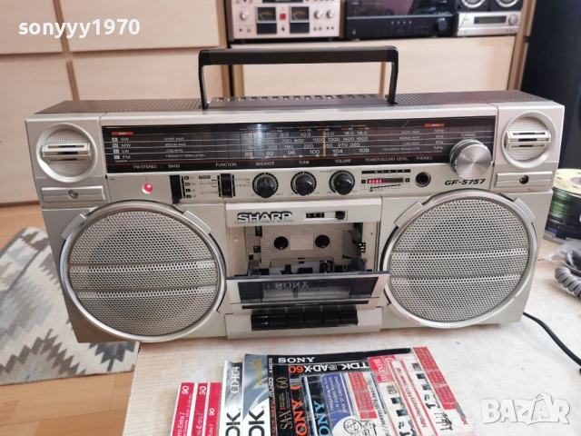 sharp gf-5757hg 1004261746LCHERY1, снимка 14 - Радиокасетофони, транзистори - 54158740