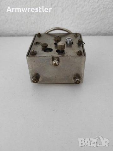 Стар немски мини будилник Junghans – за реставрация / колекция, снимка 6 - Антикварни и старинни предмети - 54085777