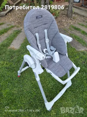 Бебешко столче за хранене - Peg Perego - Prima Pappa Follow Me, снимка 8 - Столчета за хранене - 55538520