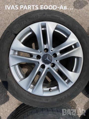 Летни гуми с джанти 245/45/17Mercedes W212, снимка 3 - Гуми и джанти - 55058795