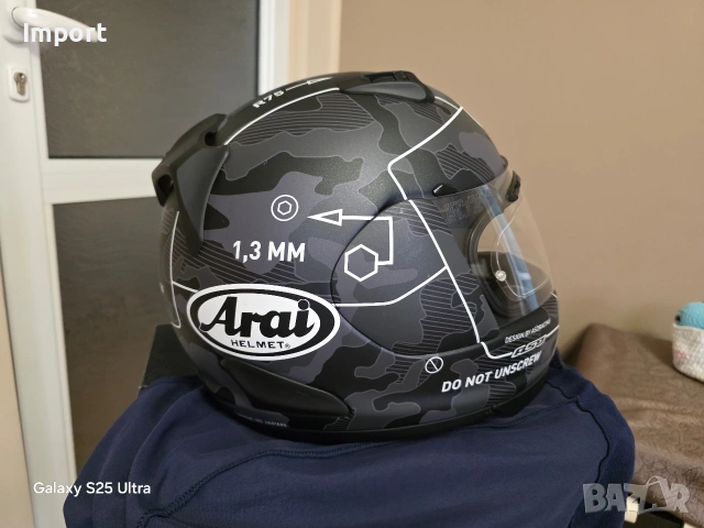 Каска за мотор ARAI - REBEL Размер XL, снимка 3 - Аксесоари и консумативи - 54495267