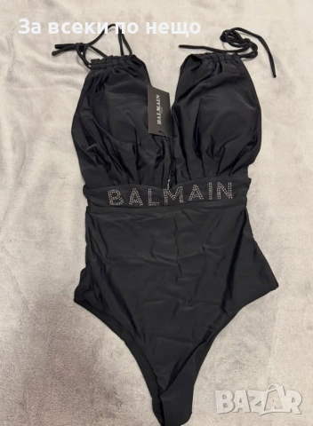 Balmain Дамски Черен Цял Бански Белмейн Код DST9