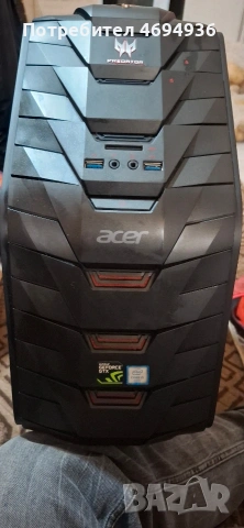 Спецификация Отзиви (0) Настолен компютър, Acer Predator G3-710, Intel Core i5-6400 