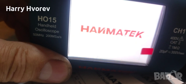Дигитален осцилоскоп HANMATEK HO15, снимка 8 - Друга електроника - 54597313