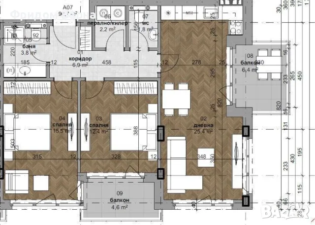 Продава 3-СТАЕН град Варна, к.к. Св.Св. Константин и Елена, снимка 6 - Апартаменти - 55545570