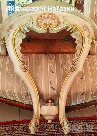 Луи XV - Конзолна маса, снимка 2 - Маси - 54342042