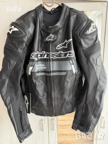 НОВО КОЖЕНО МОТО ЯКЕ Alpinestars Motorcycle Racing CE Armors