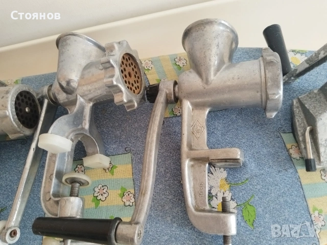 Ръчни мелачи за месо от СССР, България.Китай., снимка 12 - Други - 54534876