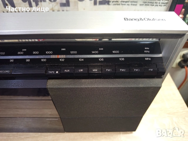 Касетофон "Bang&Olufsen"1521, снимка 2 - Радиокасетофони, транзистори - 54883080