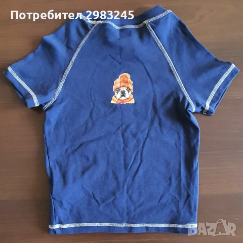 Дамска (момичешка) тениска с кученце на гърба, снимка 3 - Тениски - 54596274