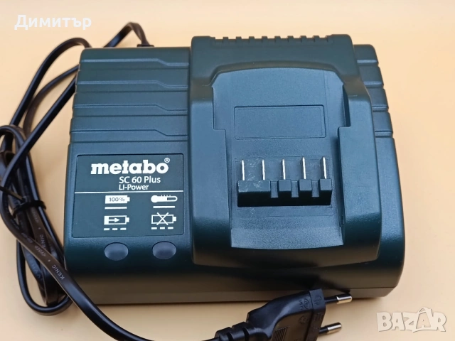 Metabo SC 60 Plus зарядно , снимка 2 - Винтоверти - 52239495