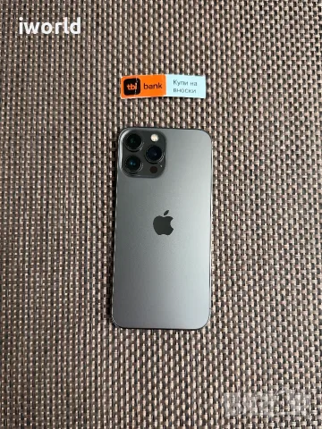 КАТО НОВ❗️100% 🔋256GB  iPhone 13 Pro max Лизинг от 20€/мес / Graphite черен black