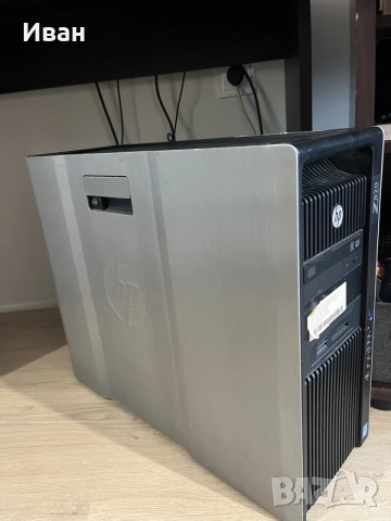 Монитор 27" Dell UltraSharp с HP Z820 работна станция, снимка 3 - За дома - 55278446