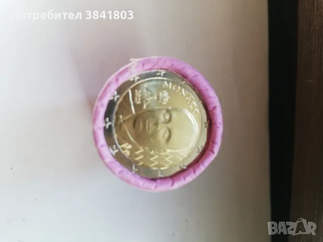 2€ Монако 2025г, снимка 2 - Нумизматика и бонистика - 55422807