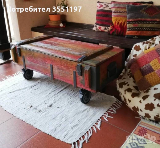 Маса сандък за градина или тераса с място за принадлежности, снимка 8 - Маси - 54617284
