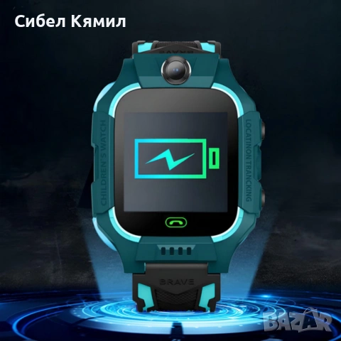 Детски смарт часовник с GPS и SOS бутон – разговори, камера и фенерче, снимка 4 - Детски - 54406600